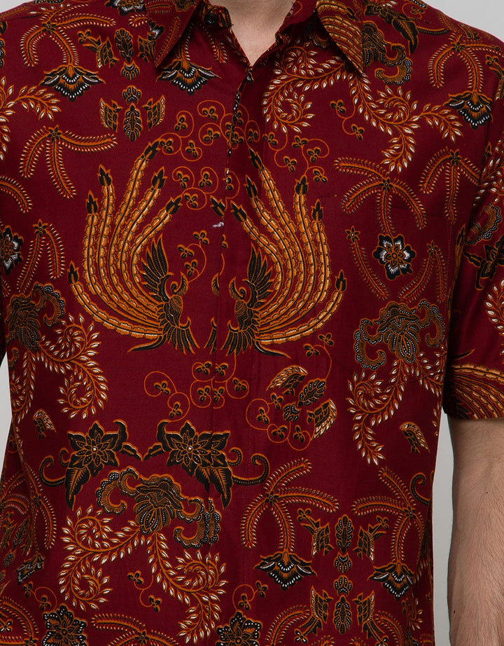 Arjuna Weda Modern Batik Shirt 4