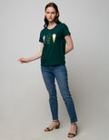 Nevada Short Sleeve T-Shirt Cartoon Cute Food Double Icream