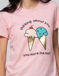 Nevada Short Sleeve T-Shirt Cartoon Foil Double Ice Cream