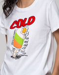 Nevada Short Sleeve T-Shirt Cartoon Popart Ice Cream Cold