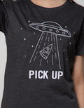 Nevada Short Sleeve T-Shirt Basic Mono Space Print Chest