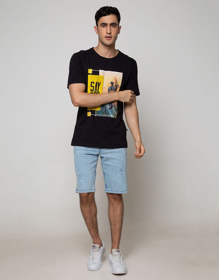 Nevada Short Sleeve T-Shirt Print Say