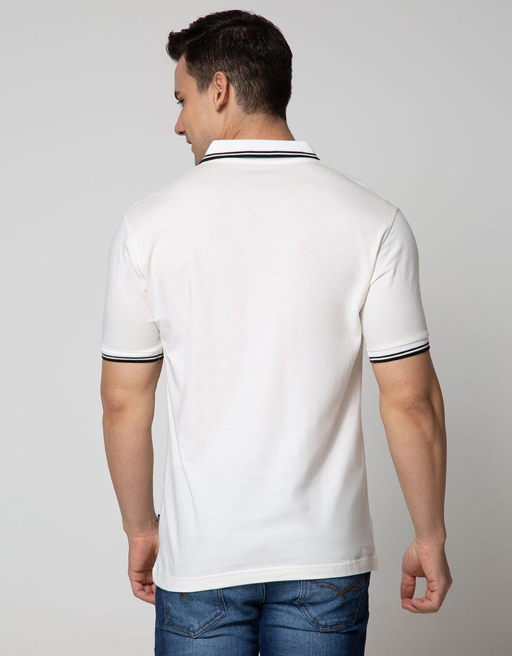 Nevada Short Sleeve Polo Shirt Basic Print