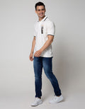 Nevada Short Sleeve Polo Shirt Basic Print