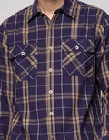 Nevada Long Sleeve Shirt Woven Top Big Check