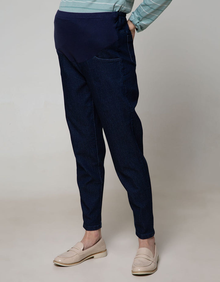 St. Yves Mom Denim Long Pants Stretch Washed