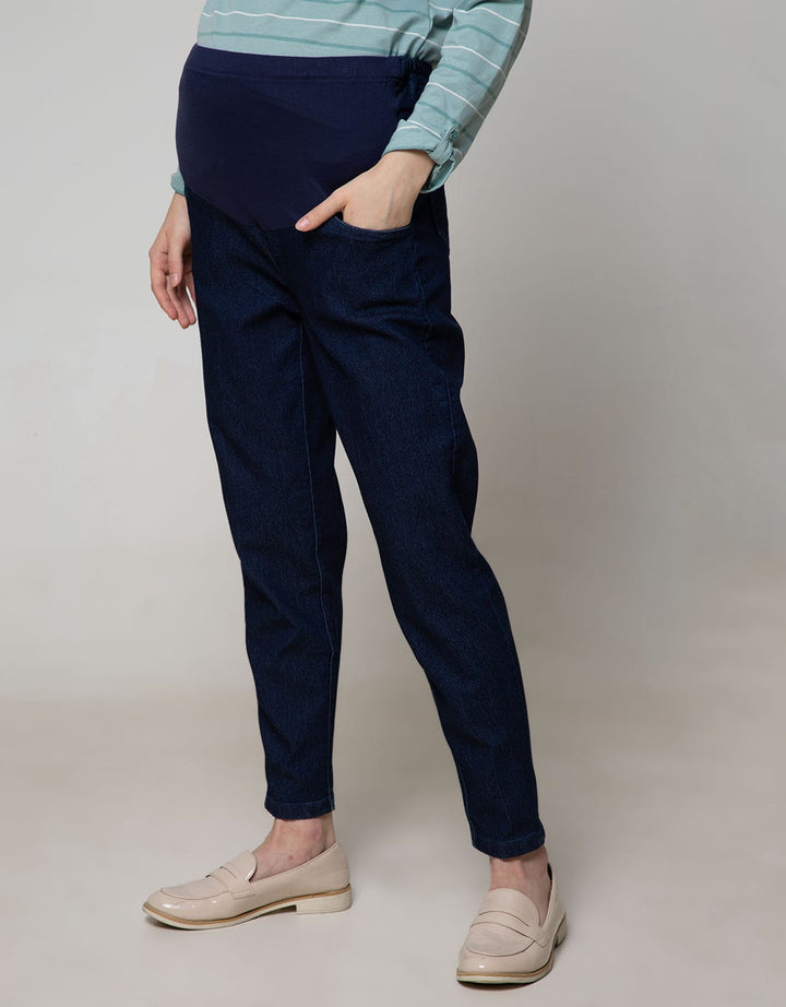 St. Yves Mom Denim Long Pants Stretch Washed
