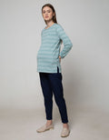 St. Yves Mom Denim Long Pants Stretch Washed