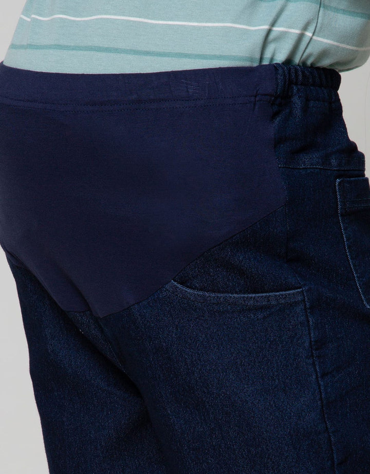 St. Yves Mom Denim Long Pants Stretch Washed