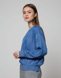 Nevada Sweatshirt Chambray Top