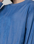 Nevada Sweatshirt Chambray Top