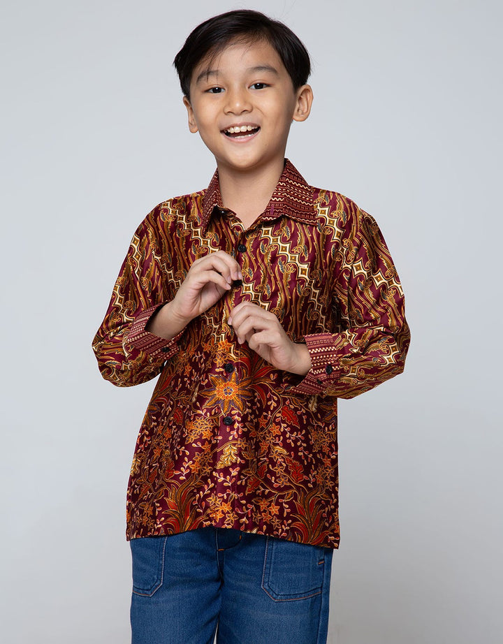 Arjuna Weda Boy Batik Shirt Grows Beautifully