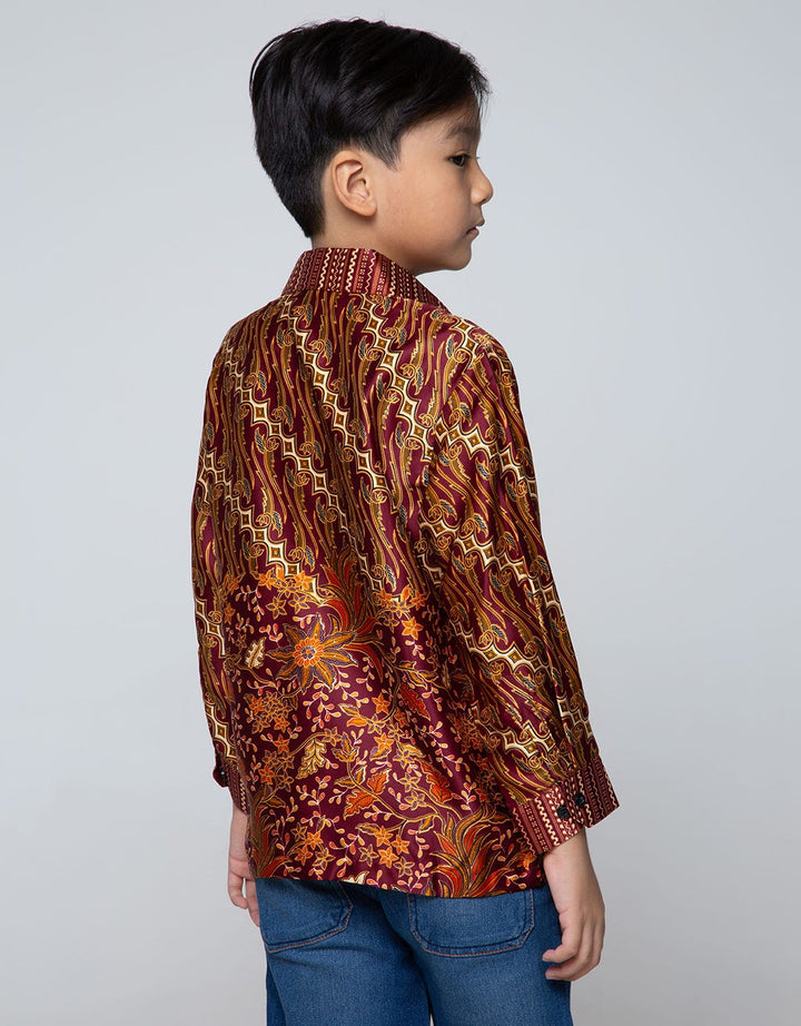 Arjuna Weda Boy Batik Shirt Grows Beautifully