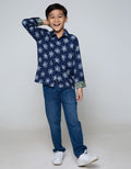 Arjuna Weda Boy Hem Batik Maduraan