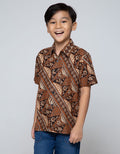 Arjuna Weda Boy Hem Batik Parang Segitiga