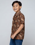 Arjuna Weda Boy Hem Batik Parang Segitiga