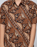 Arjuna Weda Boy Hem Batik Parang Segitiga