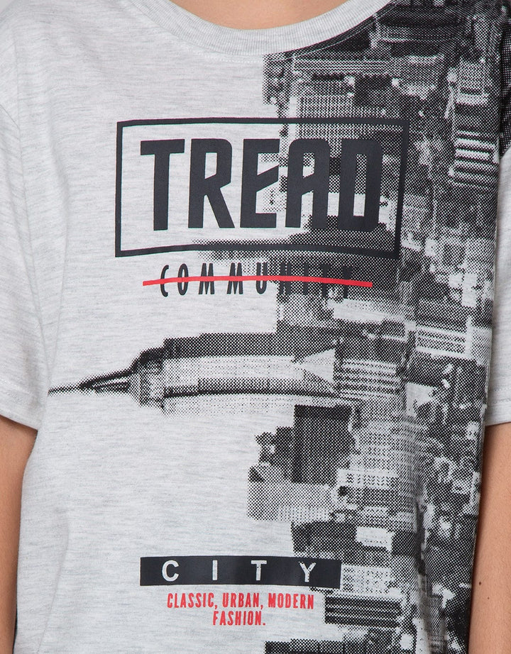 Aero Short Sleeve T-Shirt Drawing City