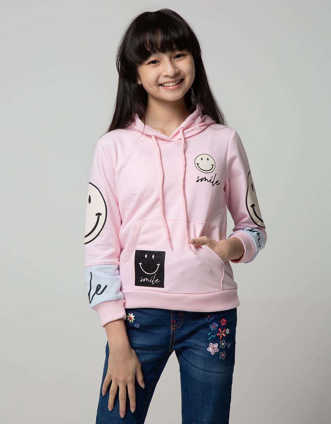 Aero Sweatshirt Hoodie Smile