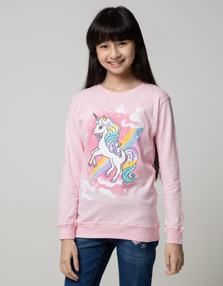 Aero Sweatshirt Unicorn Rainbow