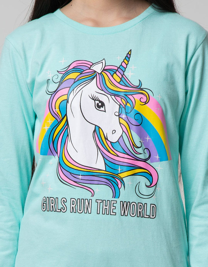 Aero Sweatshirt Unic GirLong Sleeve Run The World
