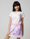 Aero Short Sleeve Midi Dress Ombre Mermaid 
