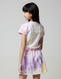 Aero Short Sleeve Midi Dress Ombre Mermaid 