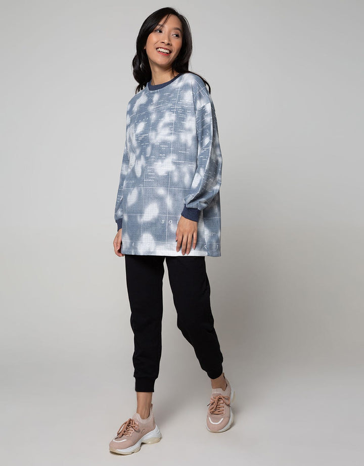Nevada Sweatshirt World Map