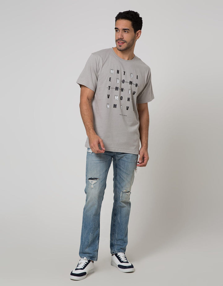 Nevada Non Logo Kaos Casual Pria
