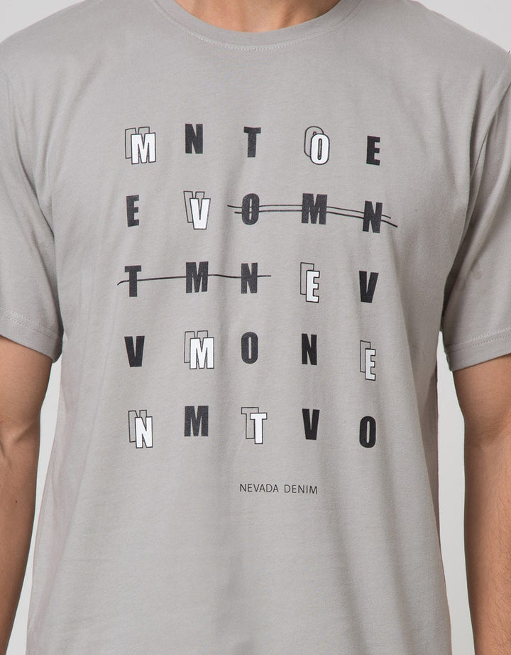 Nevada Non Logo Kaos Casual Pria