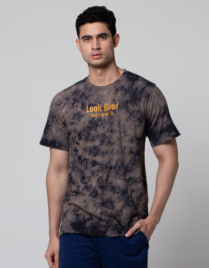 Nevada Short Sleeve T-Shirt Tie Dye Washed
