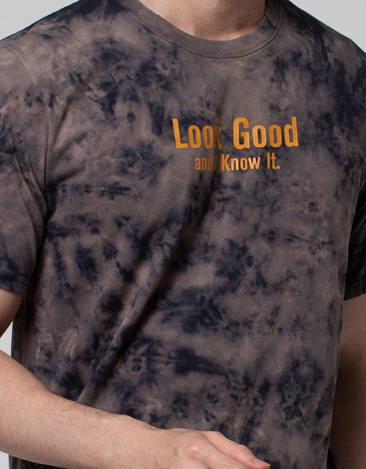 Nevada Short Sleeve T-Shirt Tie Dye Washed