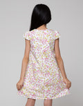 Donita Casual Dye 02 Print Dress for Girls
