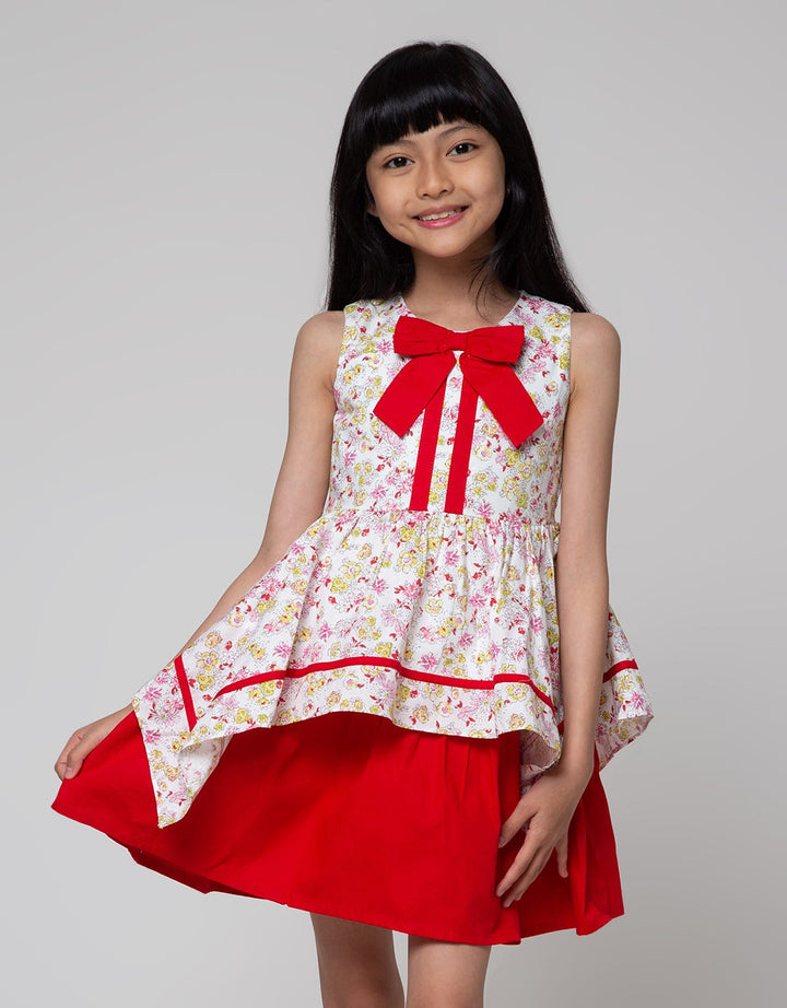 Donita Big Ribbon Dress Casual Dye01