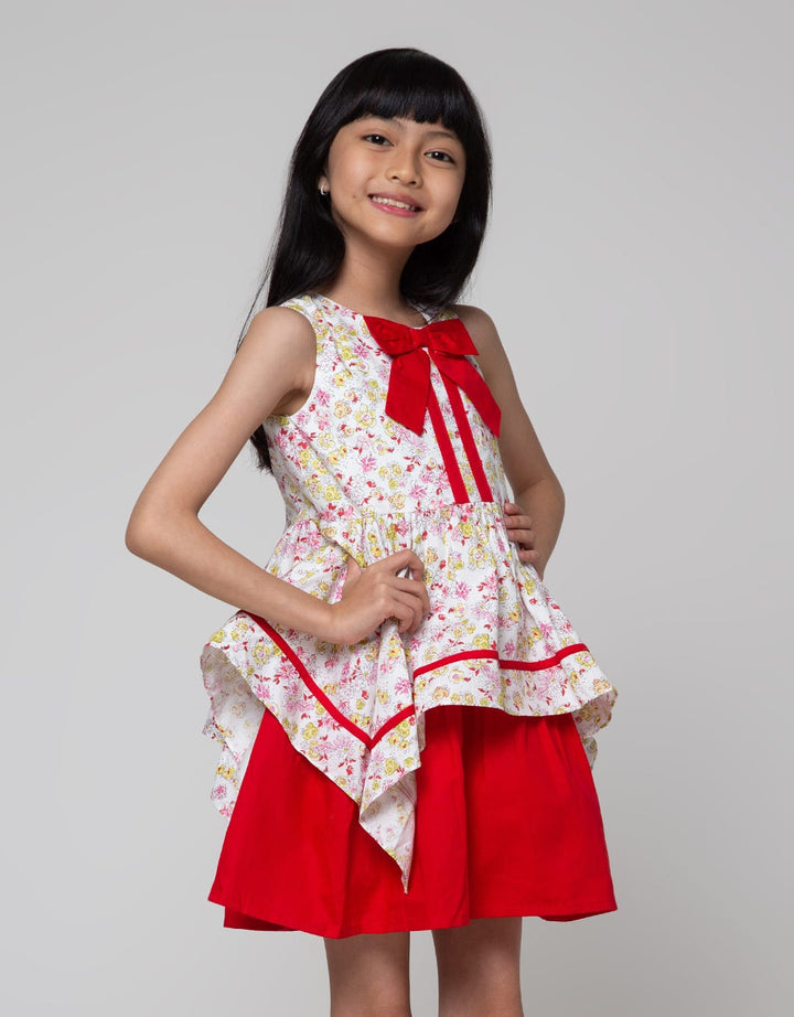 Donita Big Ribbon Dress Casual Dye01