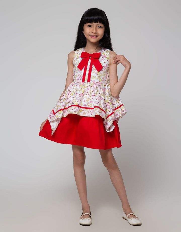 Donita Big Ribbon Dress Casual Dye01