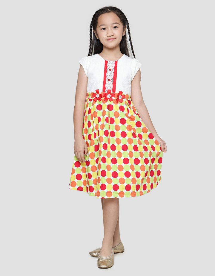 Donita Dress Full Colour Anak Perempuan
