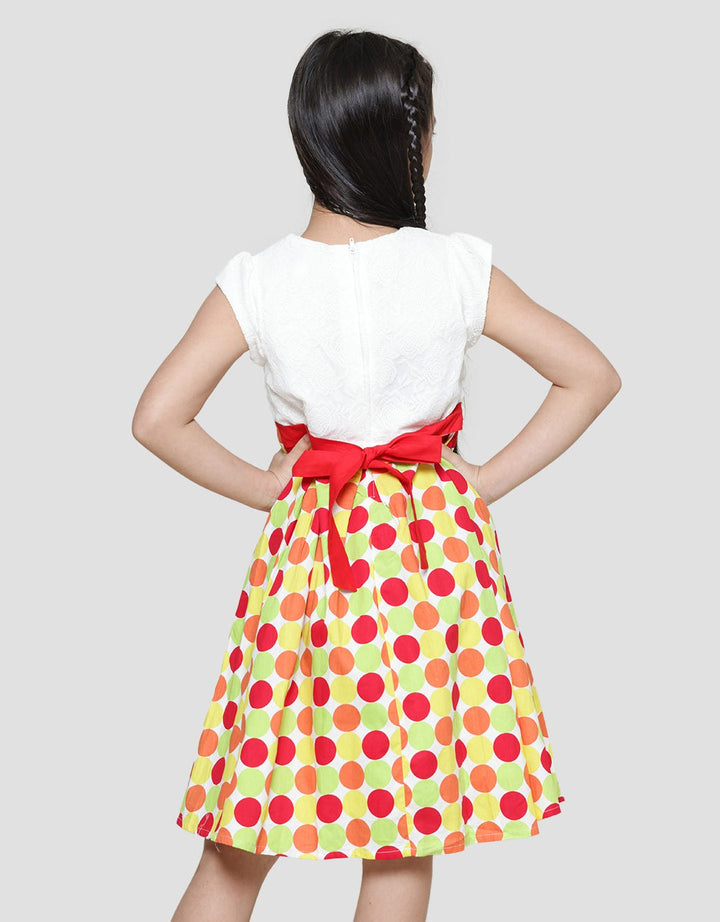 Donita Dress Full Colour Anak Perempuan