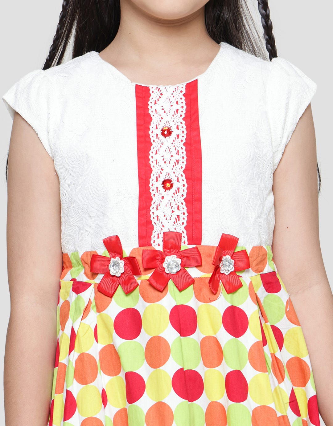 Donita Dress Full Colour Anak Perempuan