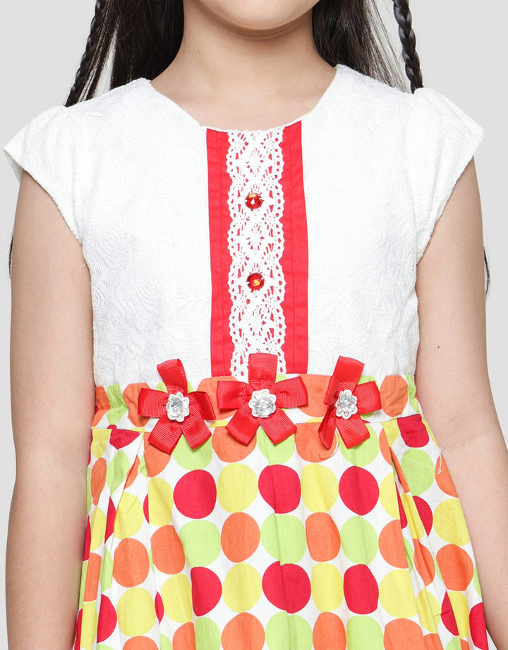 Donita Dress Full Colour Anak Perempuan