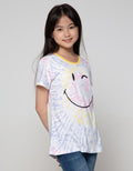 Nevada Short Sleeve T-Shirt Tye Dye Smile Face