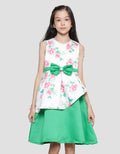 Donita Flower Print Dress for Girls