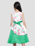Donita Flower Print Dress for Girls