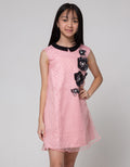 Donita Dress Party Three Flower