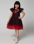 Donita Layer Lace Party Dress Anak Perempuan