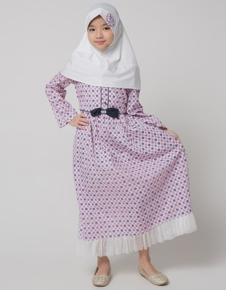 Donita Muslim Casual Dress Motif Look