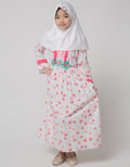 Donita Floral Full Print Dress Gamis Anak Perempuan