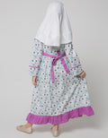 Donita Muslim Casual Flower Motif Dress