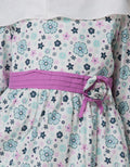 Donita Muslim Casual Flower Motif Dress