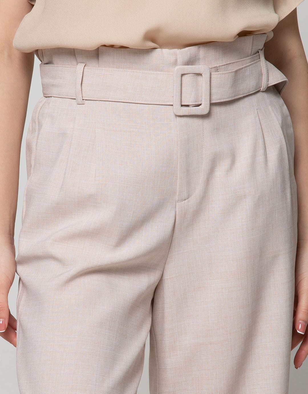 Connexion Ankle Pants Plz Hi Waist With Buckle